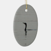 湖に浮かぶ セラミックオーナメント (右)