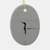 湖に浮かぶ セラミックオーナメント (裏面)