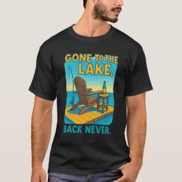 🌲 湖に行って戻ってきません。 Tシャツ