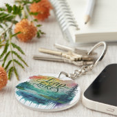 湖に飛び込む キーホルダー (正面右)