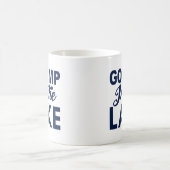 湖に飛び込む コーヒーマグカップ (中央)