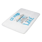 湖に飛び込む バスマット (アングル)