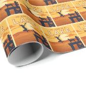 湖に飛び込む ラッピングペーパー (ロールコーナー)