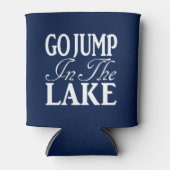 湖に飛び込む 缶クーラー (正面)