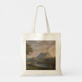 湖のある風景 – Paul Sandby - c1808 トートバッグ (裏面)