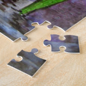 湖のおとぎ話の女絵画性 ジグソーパズル (側面)