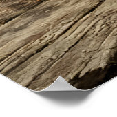 湖のそばの秋 ポスター (角)