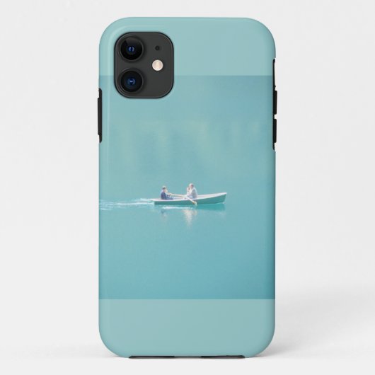 湖のほとりの平和 Case-Mate iPhoneケース (裏面)