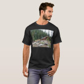 湖のアグネスの喫茶店 Tシャツ (正面フル)