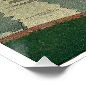 湖のアルファベット文字の上の白鳥パーフェクト ポスター (コーナー)