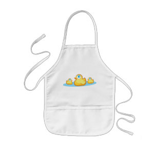 湖のエプロンのパーティーのゴム製アヒルちゃん 子供用エプロン