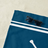 湖のカスタムビーチタオルで青い生活が良い ビーチタオル (インサイチュ)