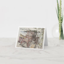 湖のカードからの挨拶