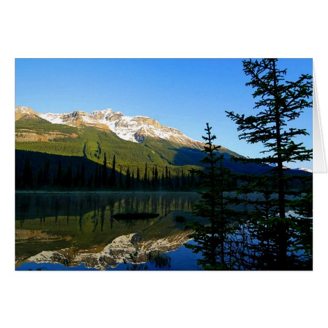 湖のカードで (正面横)