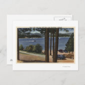 湖のグリルポイントビュー ポストカード (正面/裏面)