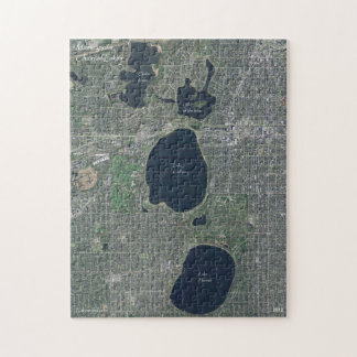 湖のジグソーパズルのミネアポリスの鎖 ジグソーパズル