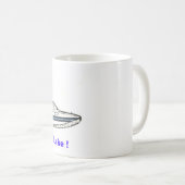 湖のジャンプは行きます! コーヒーマグカップ (正面右)