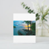 湖のジョカシーサウスカロライナ ポストカード (スタンド正面)