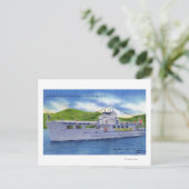 湖のスチコンデロガ ポストカード (スタンド正面)