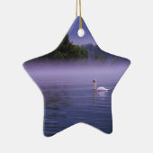 湖のスワン セラミックオーナメント (右)