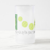 湖のテニスによるセットの50…あなたは… フロストグラスビールジョッキ (中央)