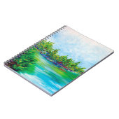 湖のノート ノートブック (左側)