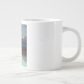 湖のパウエルのタワーのビュート ジャンボコーヒーマグカップ (右)