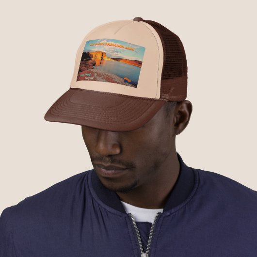 湖のパウエルのヴィンテージのスタイル キャップ (インサイチュ)