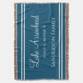 湖のファミリ名マップ座標の青 スローブランケット (正面縦)