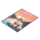 湖のプードル ノートブック (左側)