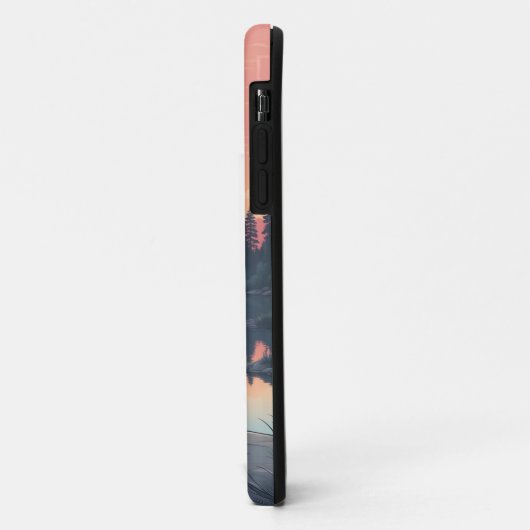 湖のプードル Case-Mate iPhoneケース (裏面/左)