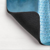 湖のマウスパッドの女性-垂直 マウスパッド (コーナー)