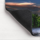 湖のマウスパッドの日没 マウスパッド (コーナー)