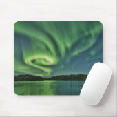 湖のマウスパッドのNorthern Lights マウスパッド (マウス)