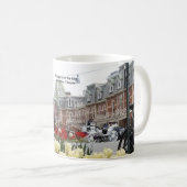 湖のマグのナイアガラ コーヒーマグカップ (正面右)