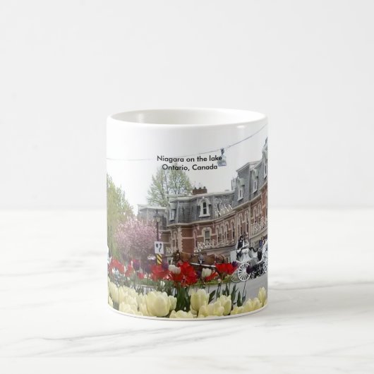 湖のマグのナイアガラ コーヒーマグカップ (中央)