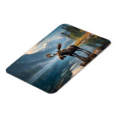 湖のムース マグネット (左側)