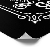 湖のルール：ライフのシンプル水辺の喜び ポスター (角)