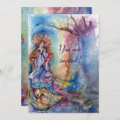 湖のレディ鮮やかー 招待状 (正面/裏面)