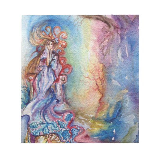 湖のレディ/魔法と謎 ノートパッド (正面)