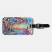 湖のレディ/魔法と謎 – パーチメント ラゲッジタグ (正面横)