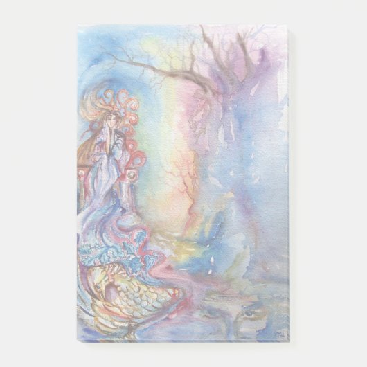 湖のレディ/魔法と謎 ポストイット (正面)