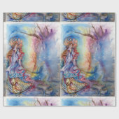 湖のレディ/魔法と謎 ラッピングペーパー (フラット)