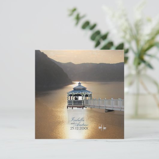 湖のロマンス 招待状 (スタンド正面)