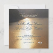 湖のロマンス 招待状 (裏面)