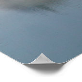 湖の上の熱気球,ニュージーランド ポスター (角)