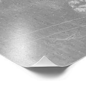 湖の上の白黒のプリント フォトプリント (角)