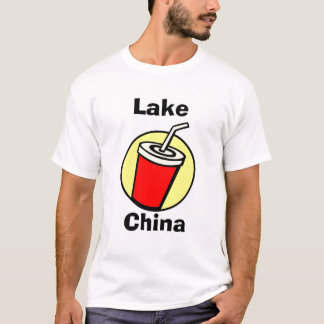 湖の中国のTシャツ Tシャツ