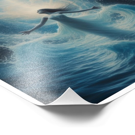 湖の人 フォトプリント (角)