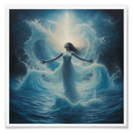 湖の人 フォトプリント           